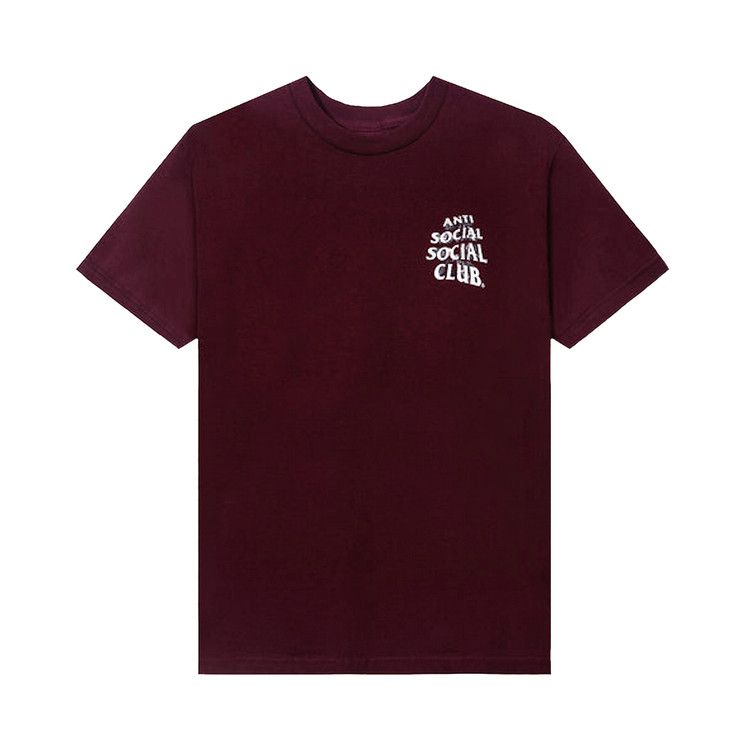 

Футболка Anti Social Social Club Phanertic Tee, Burgundy