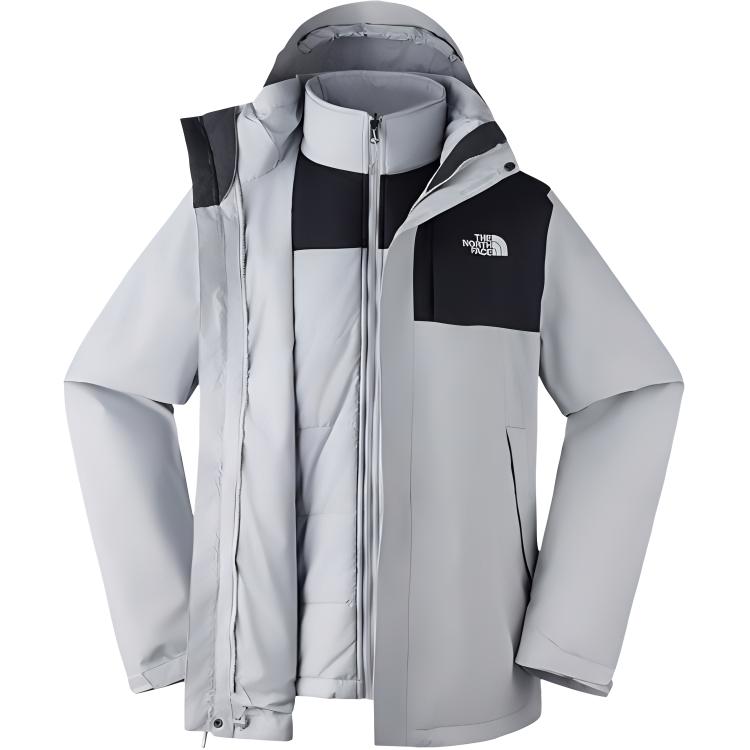 

THE NORTH FACE Городской исследовательский ветрозащитный куртка мужская звездный серый, Stars Gray
