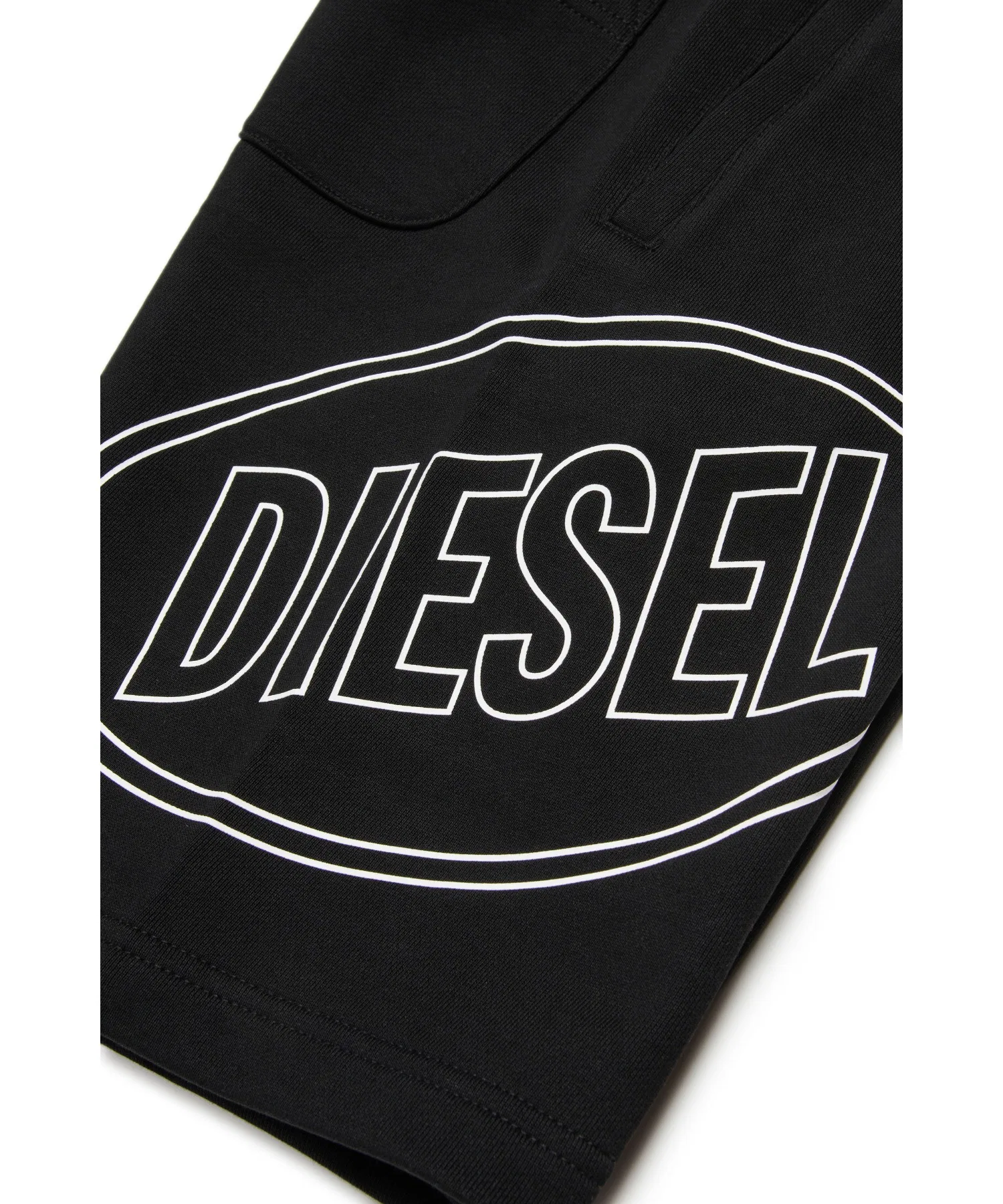 Детские шорты с логотипом DIESEL карки — фото 4