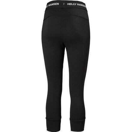 

Брюки Lifa Merino Midweight 3/4 женские Helly Hansen, черный