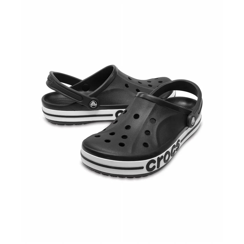 Мужские клоги BayaBand Clog Black/White от Crocs — фото 4