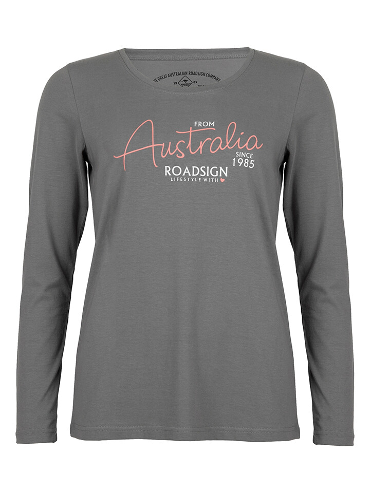 

Лонгслив Roadsign, серый