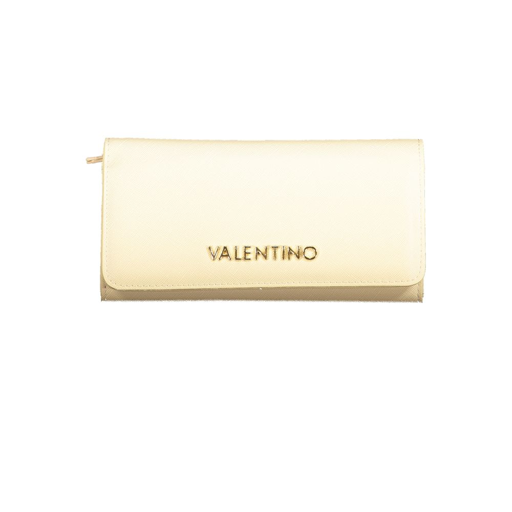 

Бежевый полиэтиленовый кошелек Valentino Bags