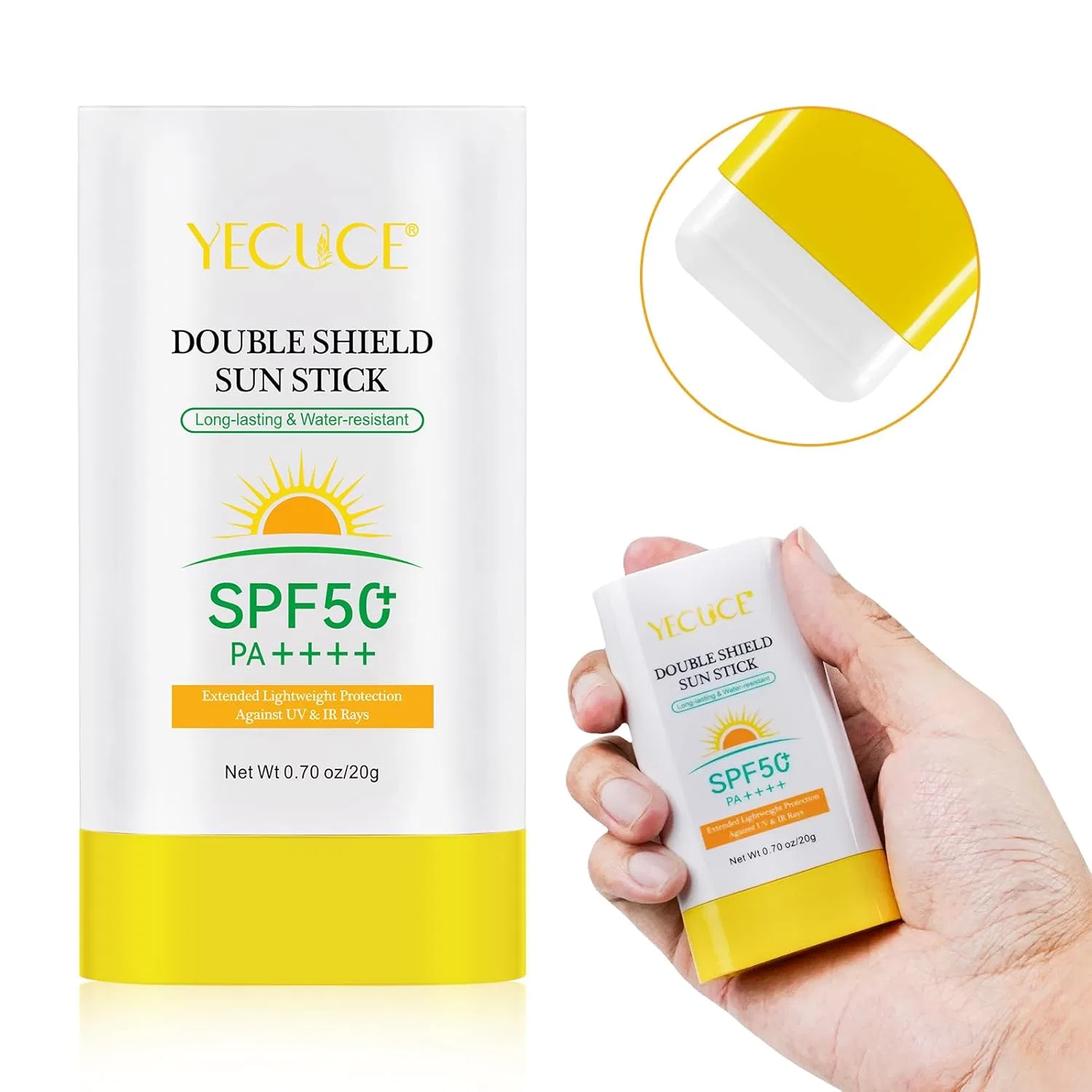 Солнцезащитный стик SPF 50+ водостойкий ‎Uocasi — фото 2