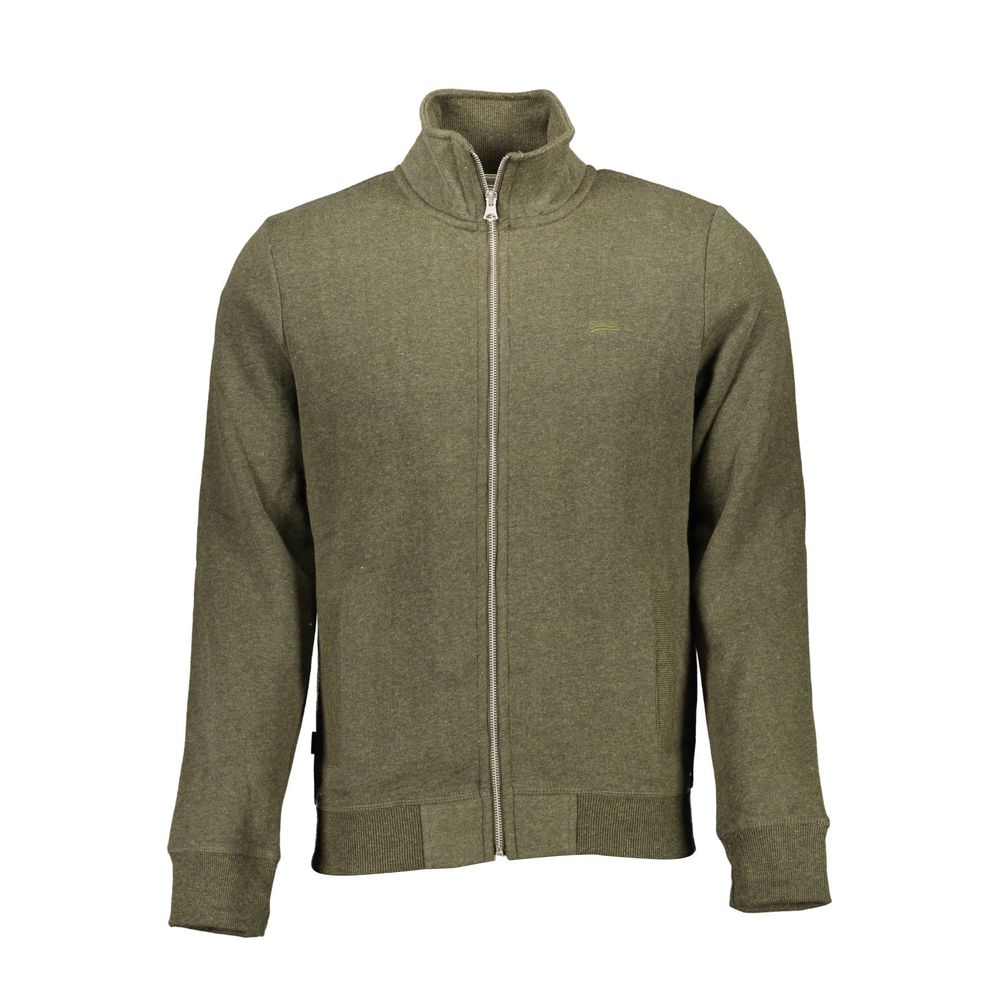 

Зеленый хлопковый свитер Superdry.