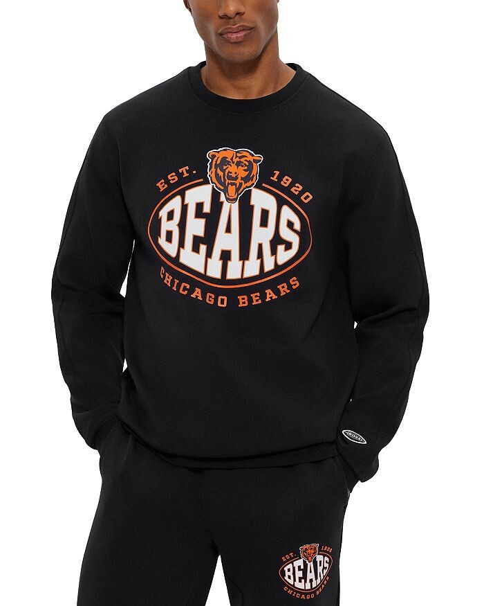

Толстовка с круглым вырезом BOSS x NFL Chicago Bears, черный