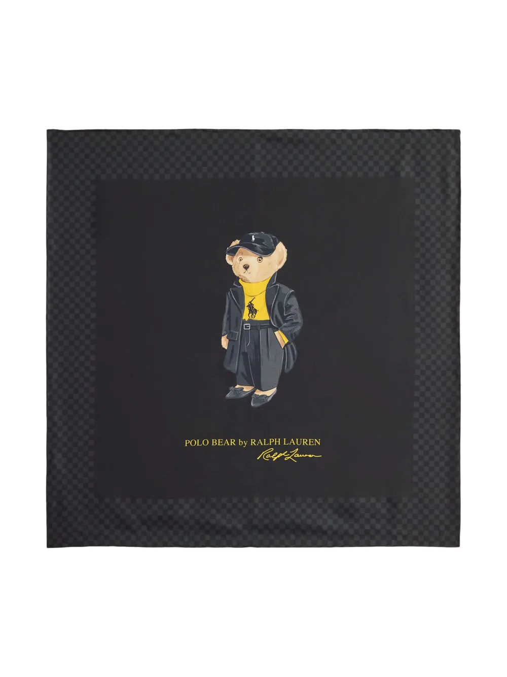 

Шелковый платок POLO RALPH LAUREN, черный