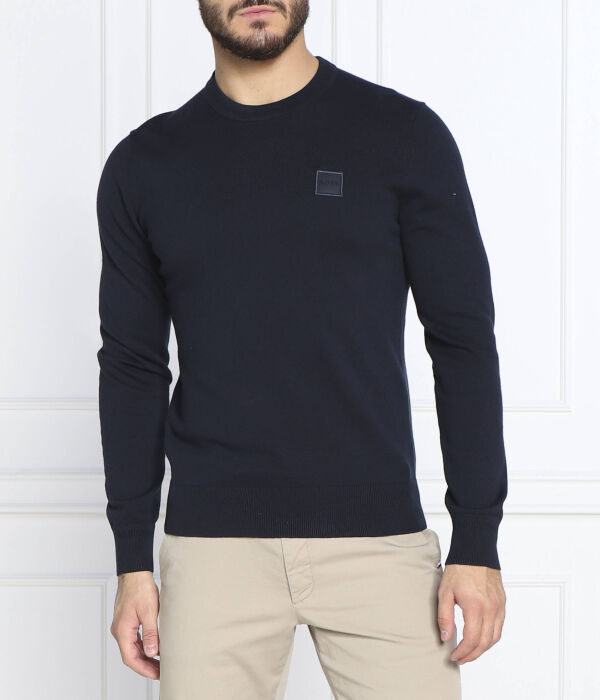 

Свитер Канован Regular fit Boss Orange, синий