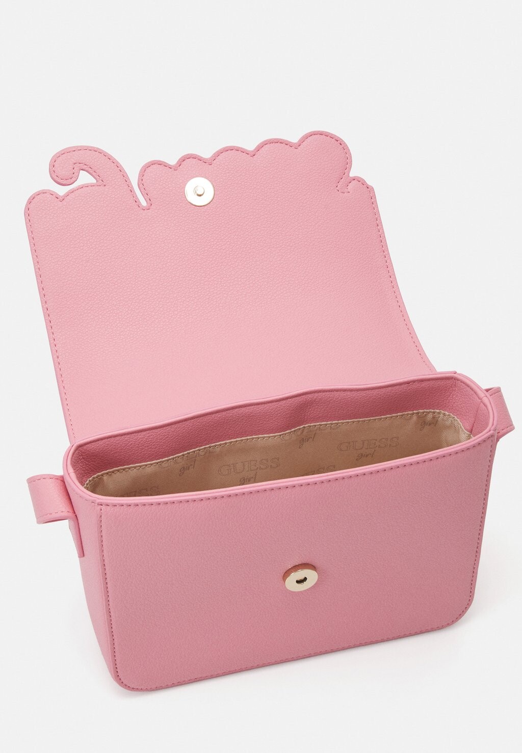 

Сумка через плечо Junior Crossbody Flap Bag Unisex Guess, фуксия