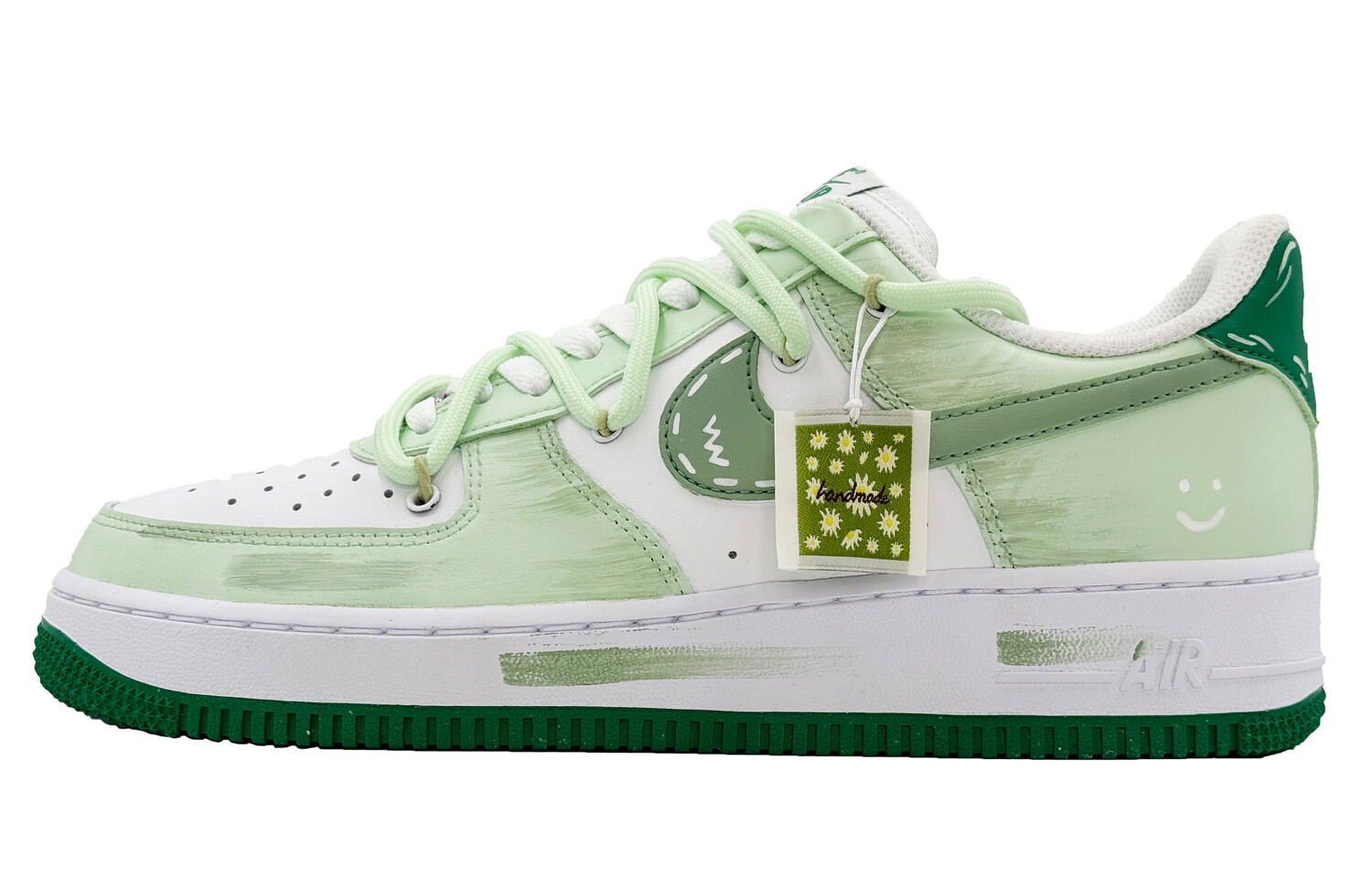 

Кроссовки Nike Air Force 1 Skateboarding Shoes Men Low-top Light Green, светло-зеленый