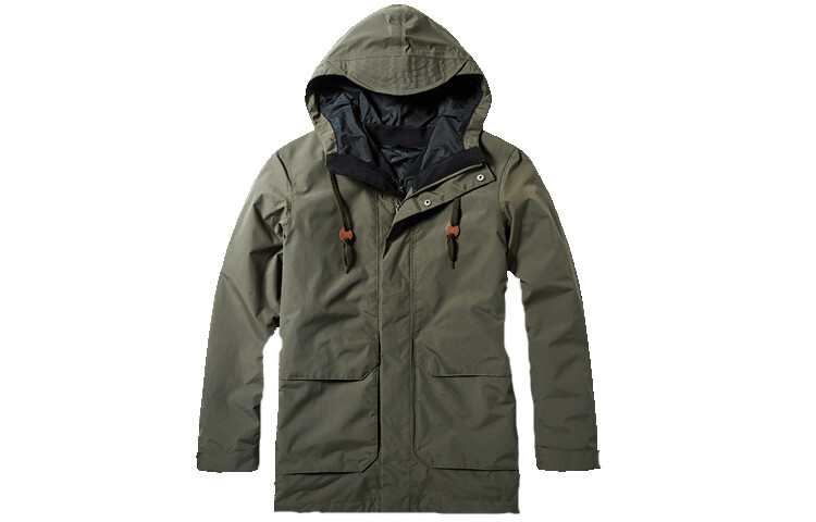 

Куртка унисекс зеленая The North Face, зеленый