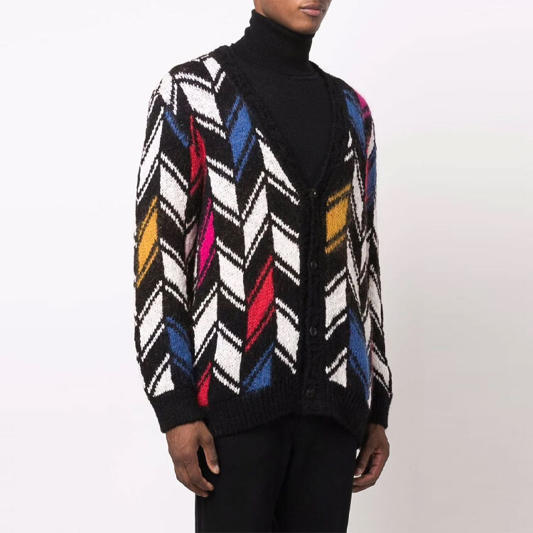 Свитер мужской многоцветный Saint Laurent, цвет Multicolor — фото 4