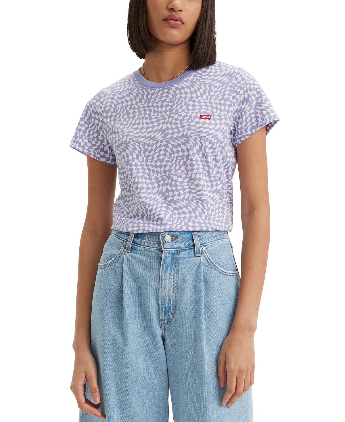 

Женская хлопковая футболка The Perfect с круглым вырезом Levi's