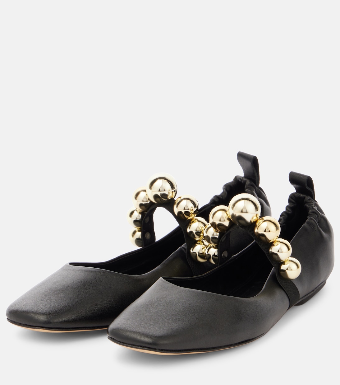 Туфли Мэри Джейн из кожи Flamenca Souliers Martinez, черный — фото 4
