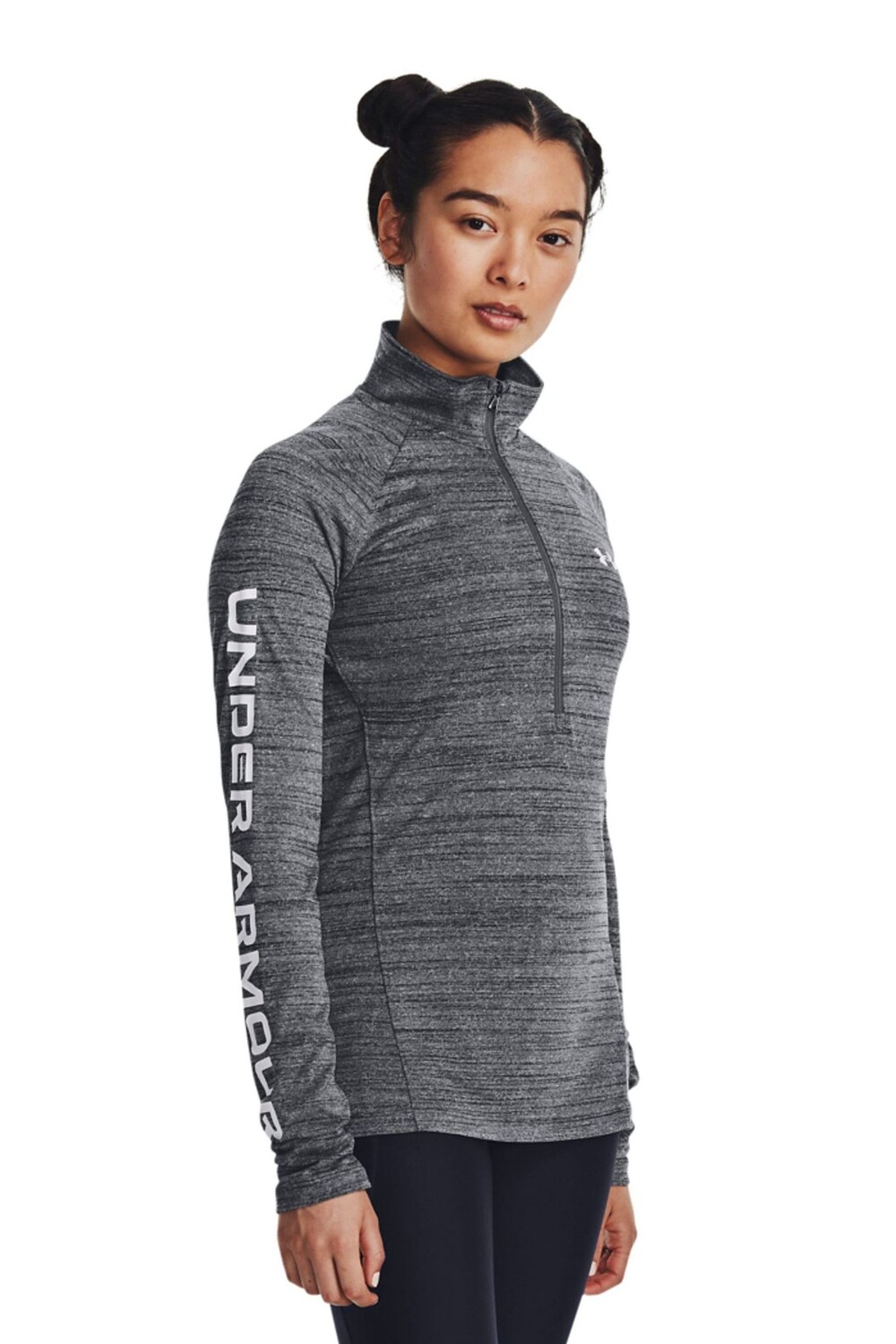 

Черный - толстовка на молнии Evolved Core Tech 1/2 Under Armour, черный