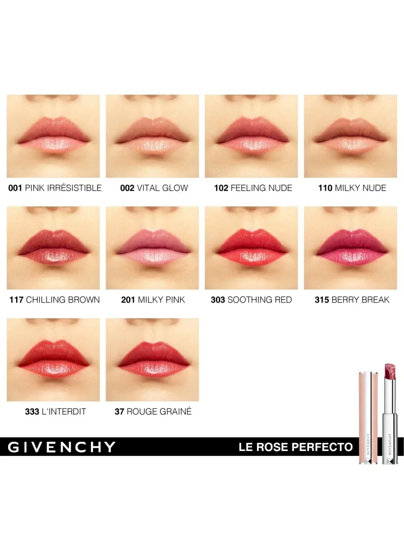 Блеск для губ Rose Perfect Givenchy Beauty, (037) Rouge Grenet — фото 3
