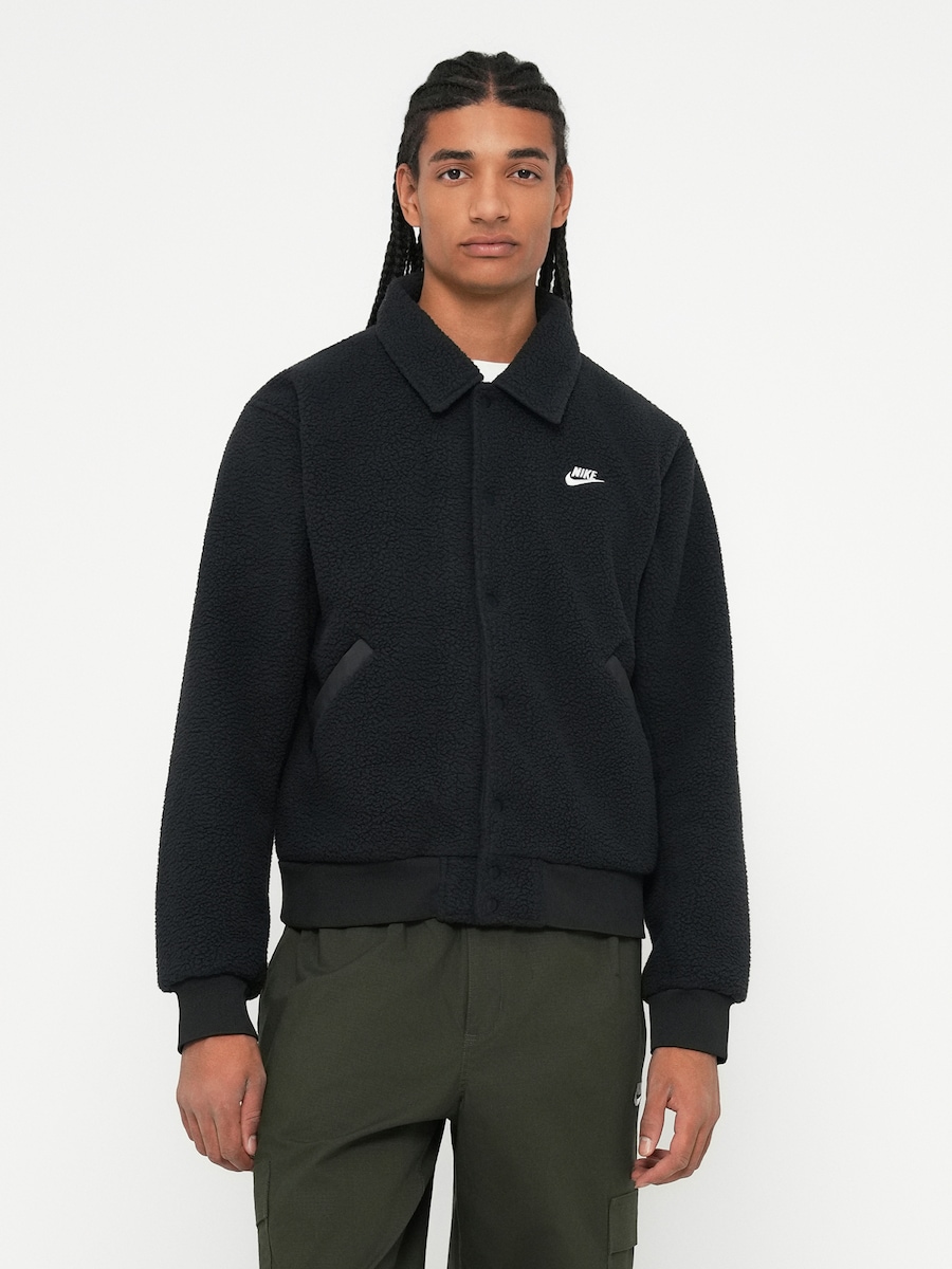 Толстовка с капюшоном на молнии Nike Sportswear CLUB, черный — фото 2