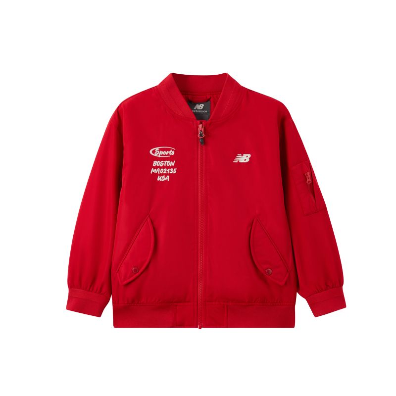 New Balance Куртка Sports Club Red для детей 3-7 лет — фото 3