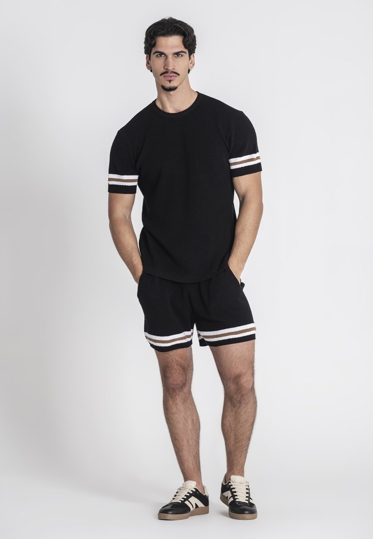 

Базовая футболка TWINSET - Shorts Gianni Kavanagh, черный
