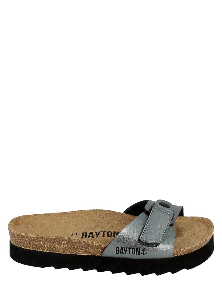 Мюли BAYTON Eos, серебряный