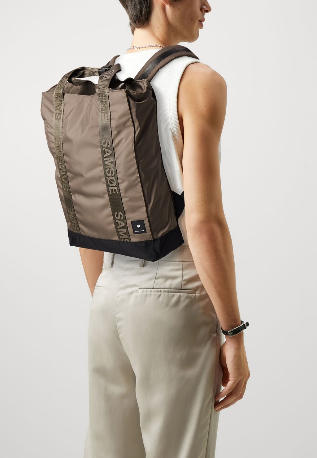 

Рюкзак Luis Tote Unisex Samsøe Samsøe, коричневый