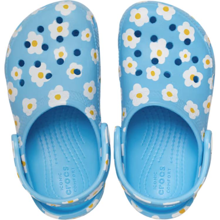 Crocs Противоскользящие износостойкие низкие детские ботинки blue для малышей — фото 4