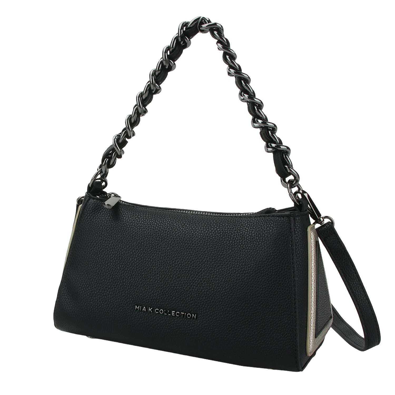 

Женская сумка через плечо Kayren Color Block от Mia K Mkf Collection By Mia K., Black Pewter