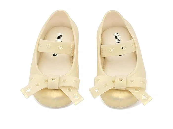 Туфли с бантом Mini Melissa Sophie Crush Baby, Pearly Beige — фото 3