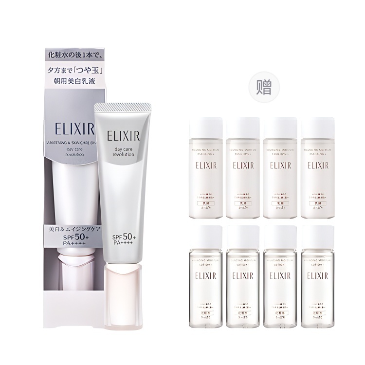 

ELIXIR Солнцезащитный лосьон-праймер silver tube увлажняющий освежающий маскирующий SPF50+PA++++ 35ml