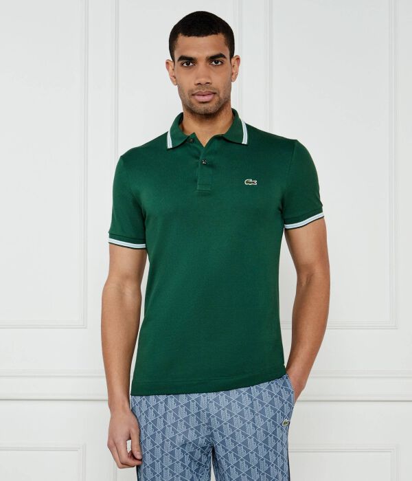 

Рубашка поло Regular fit Lacoste, зеленый