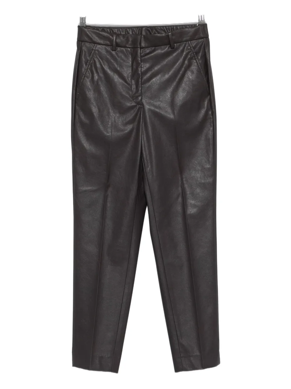 

Брюки из искусственной кожи Incotex, коричневый