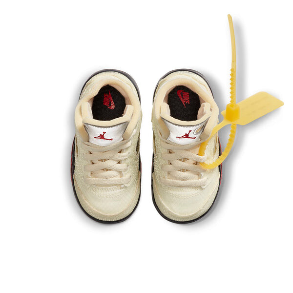 Кроссовки 5 x off-white retro sp 'sail' Air Jordan, мультиколор — фото 3
