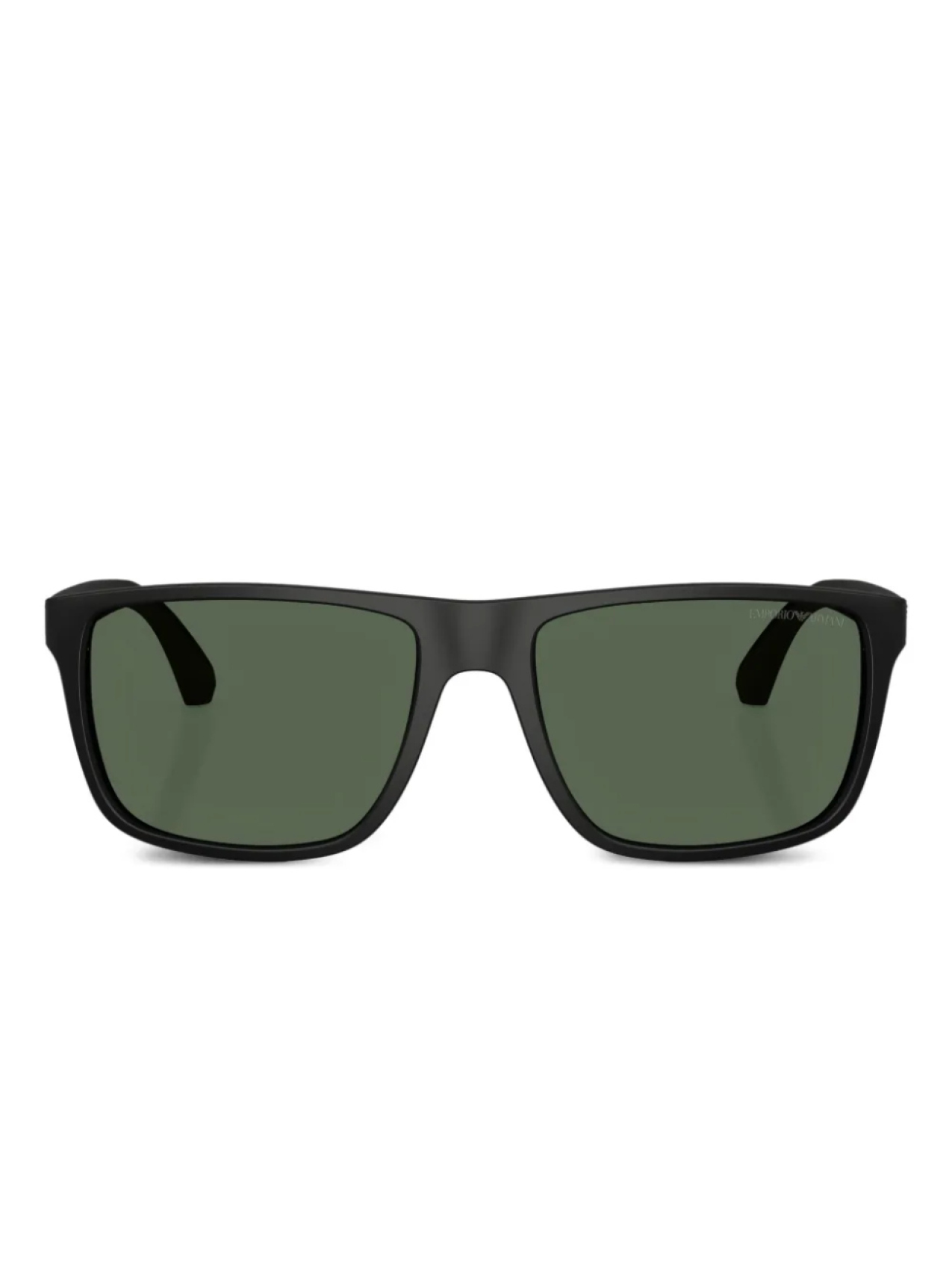 

Emporio Armani square-frame солнцезащитные очки, черный