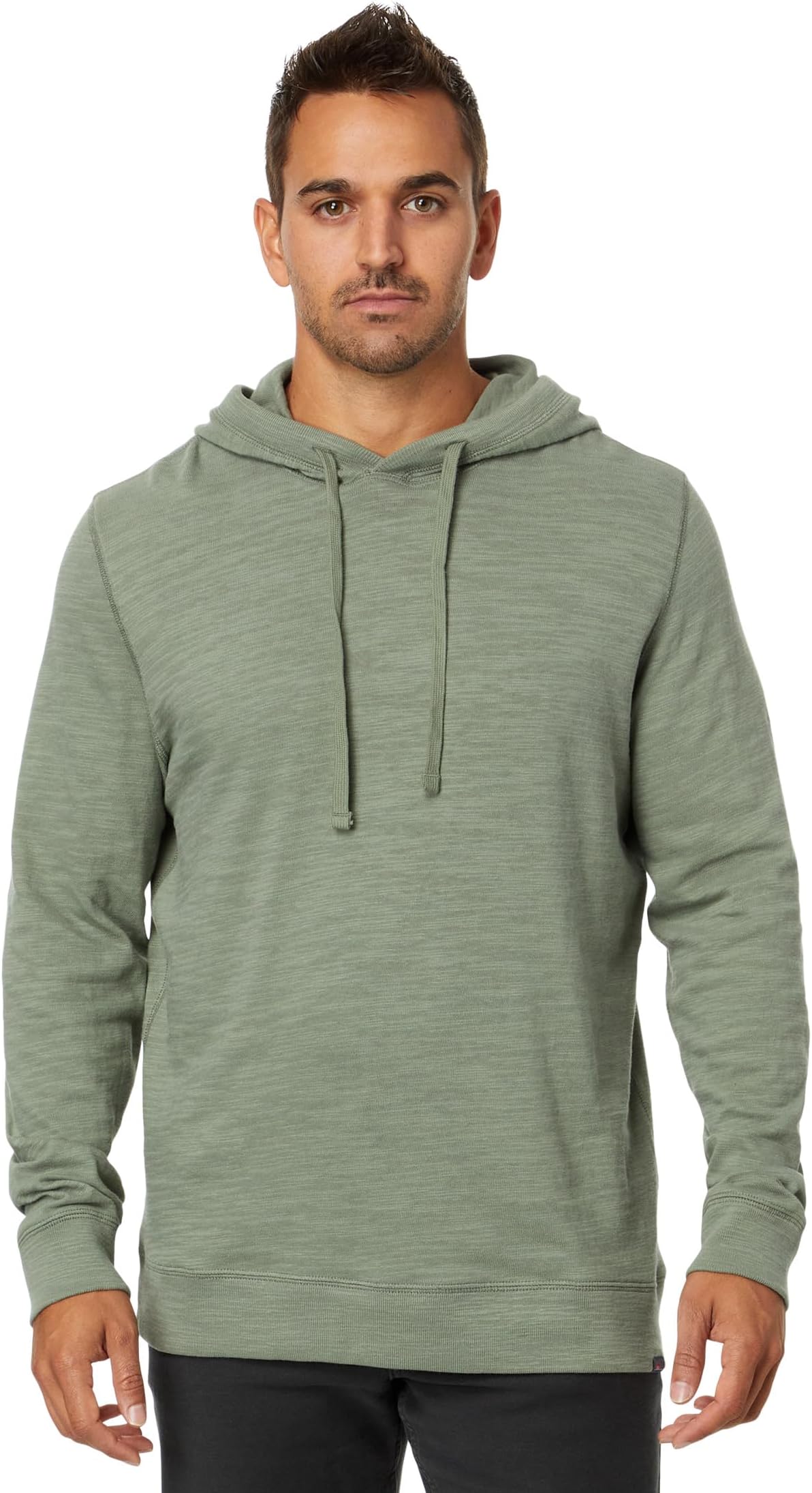 

Толстовка Faherty Sunwashed Slub Hoodie, цвет Clover Creek