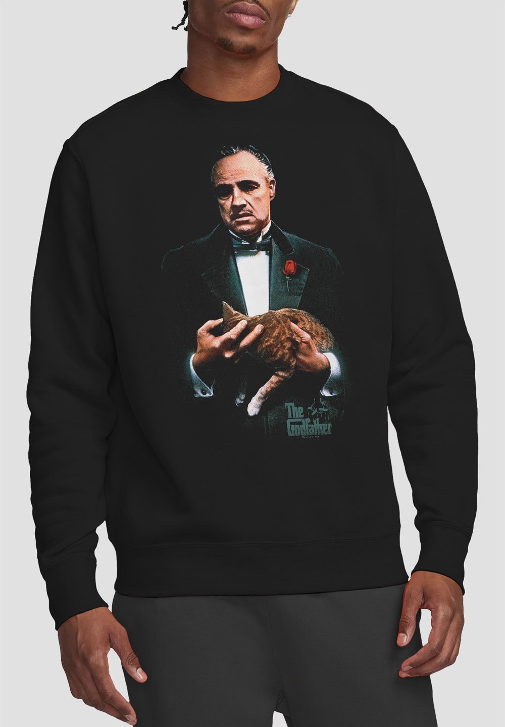

Толстовка GODFATHER PAINTED POSTER Cotton Soul, черный