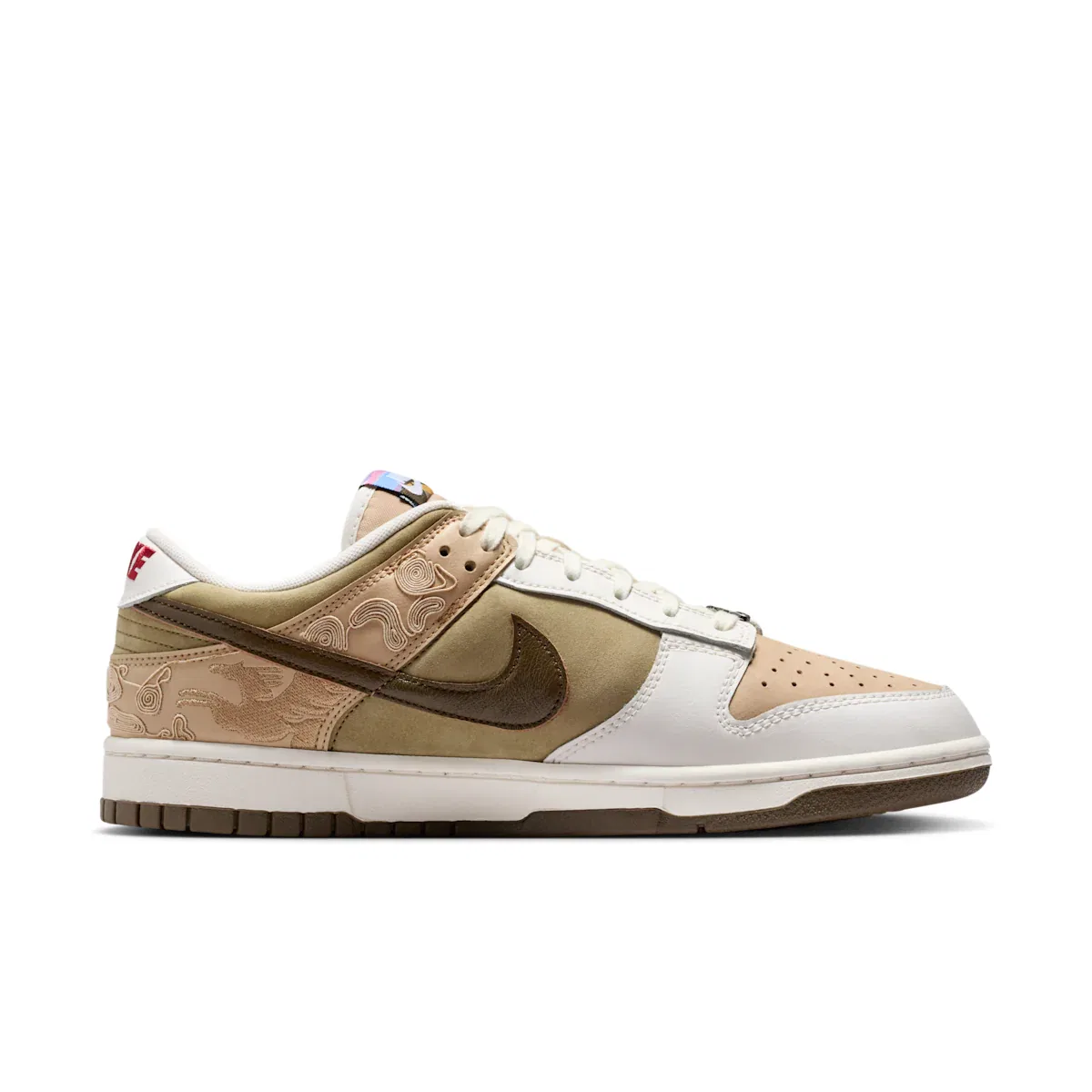 Мужские кроссовки Dunk Low SE "LNY" Nike, коричневый — фото 3