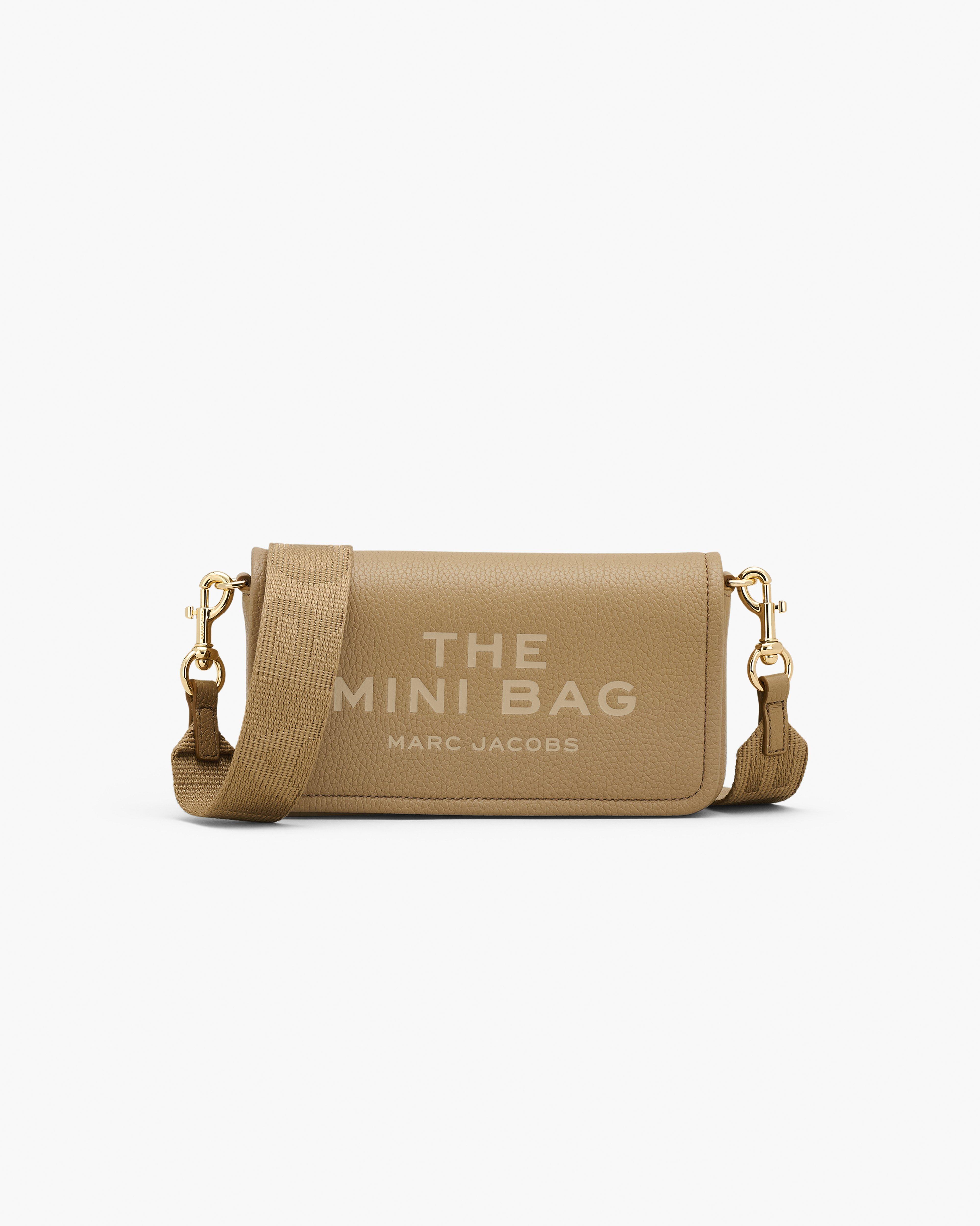 

Кожаная мини-сумка Marc Jacobs, коричневый