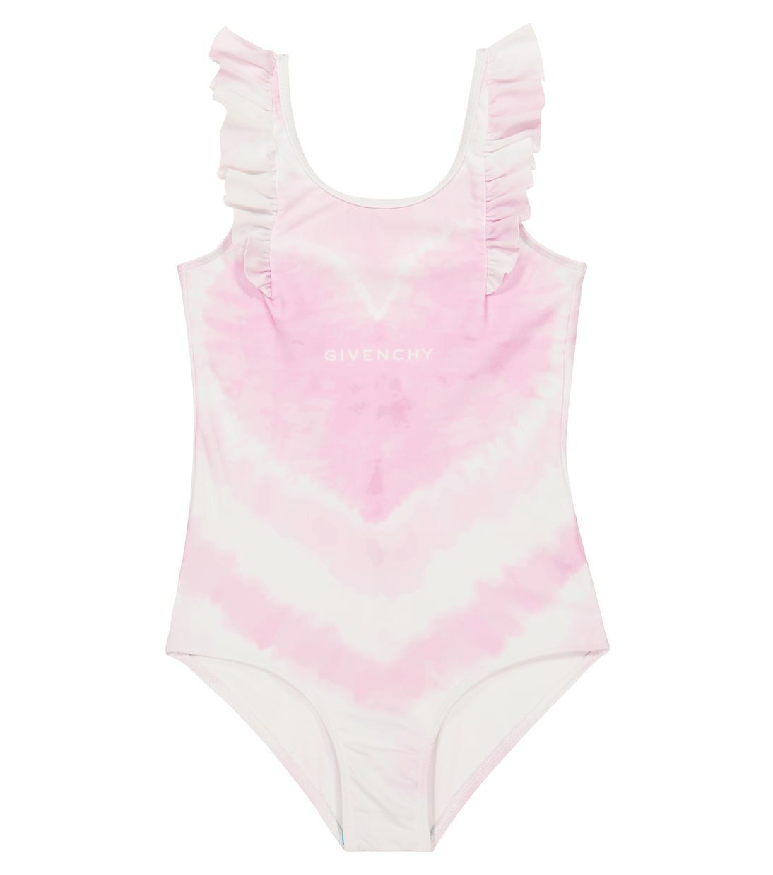 

Купальник с принтом тай-дай Givenchy Kids, Marshmallow