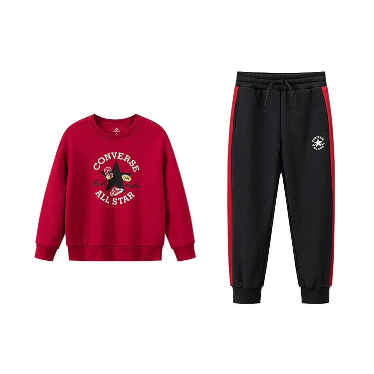 

Детский спортивный комплект Casual Sportswear 2 Piece Set Converse, красный