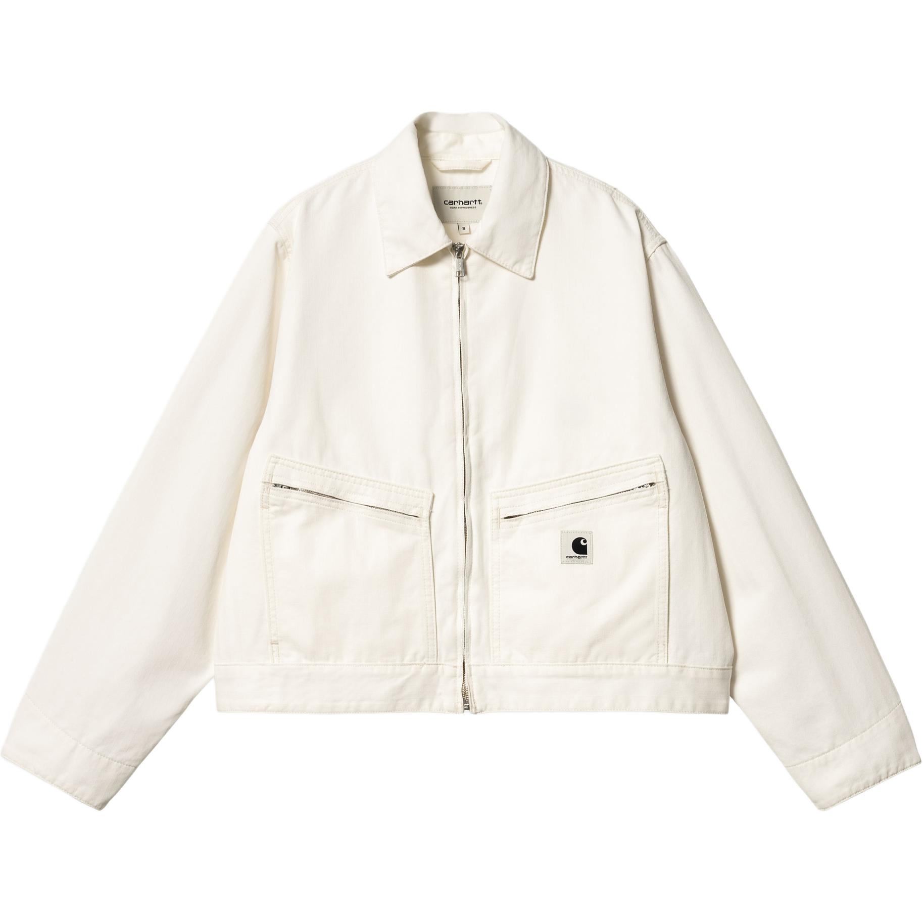 

Carhartt WIP Куртка женская вощёная белая, Wax White