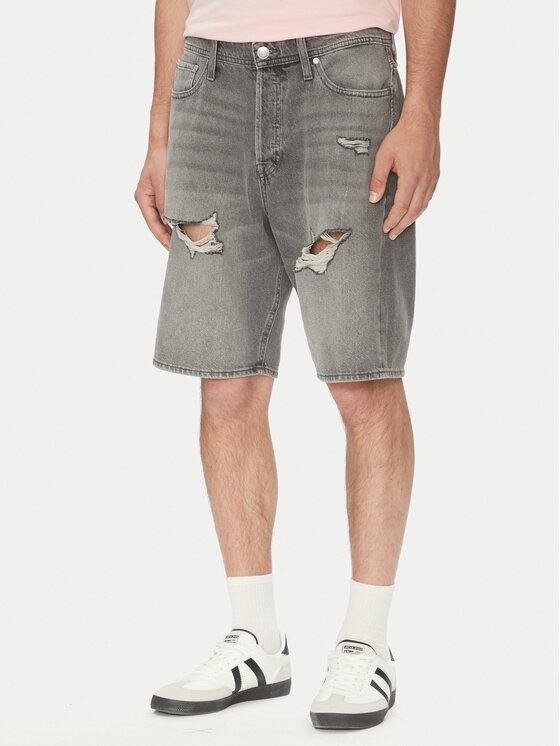 

Свободные джинсовые шорты Alex 12274957 Jack&Jones, серый