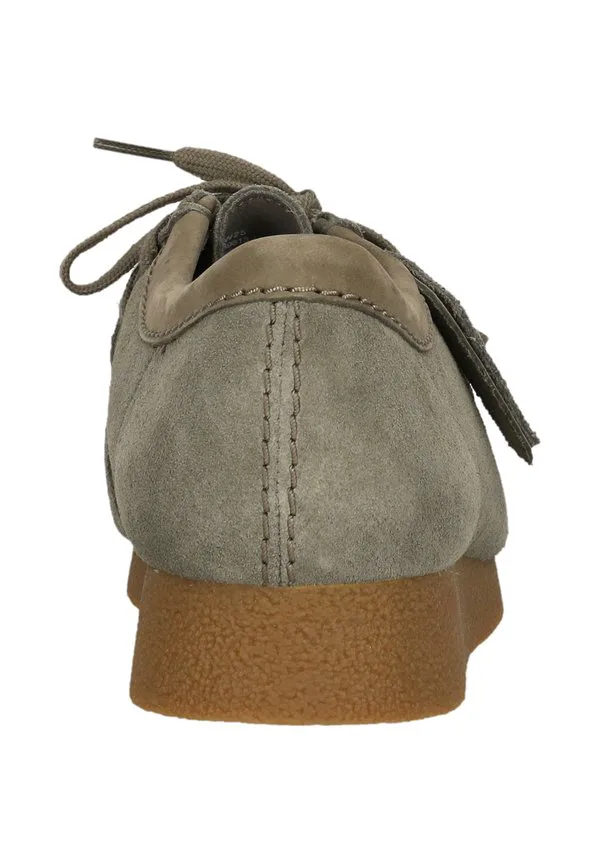 Повседневные кроссовки wallabee на шнуровке Clarks, Sage Suede — фото 4