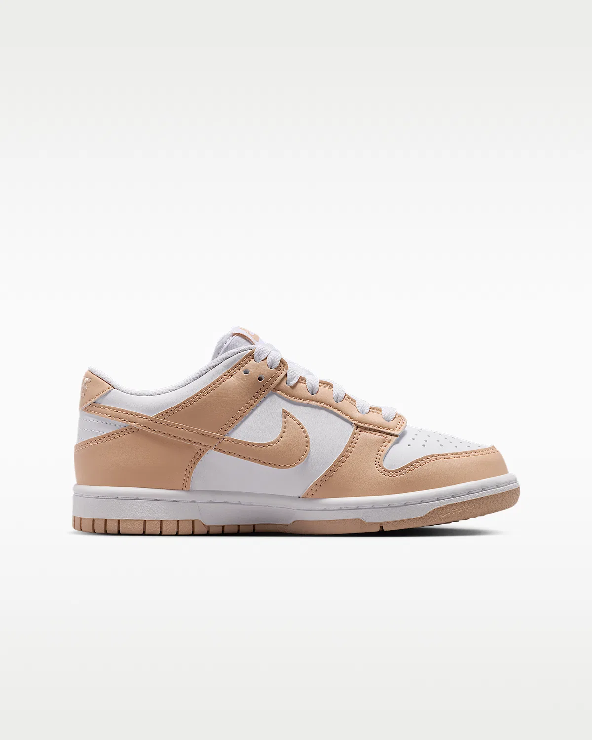 Кроссовки Nike Dunk Low для детей, White/Shimmer/White/Shimmer — фото 3