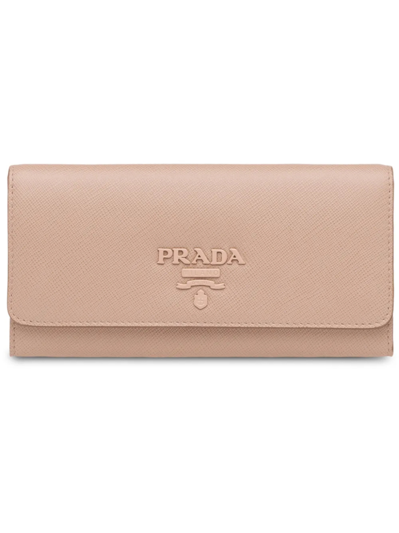 

Prada большой кошелек из кожи Saffiano, розовый