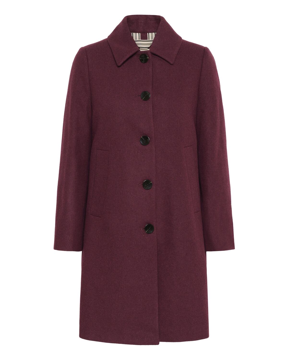 

Part Two Межсезонное пальто 'Kamillas' в темно-красном цвете