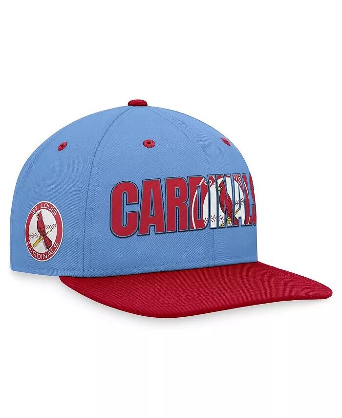

Мужская голубая кепка St. Louis Cardinals Cooperstown Collection Pro Snapback Nike