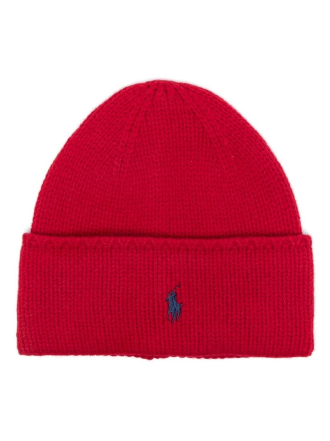 

Шапка-бини с вышивкой Polo Ralph Lauren Polo Pony, красный