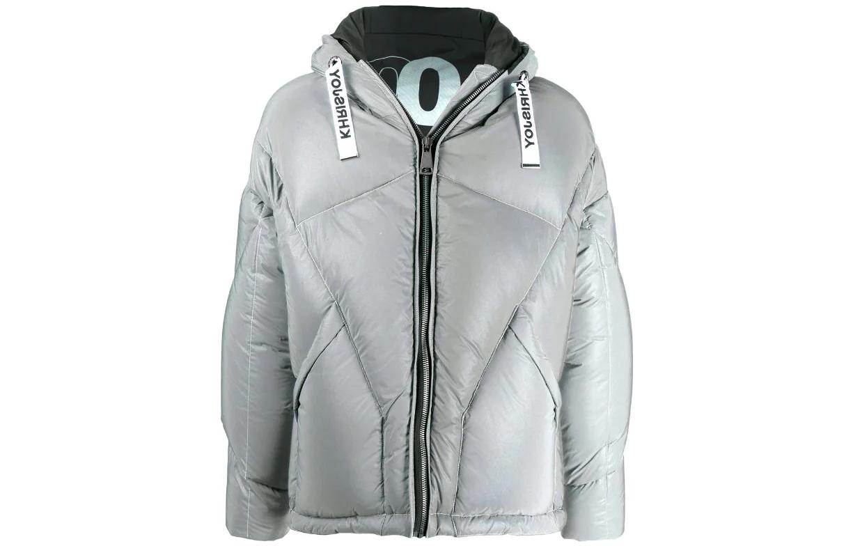 

KHRISJOY Худи с капюшоном на шнурке, Silver