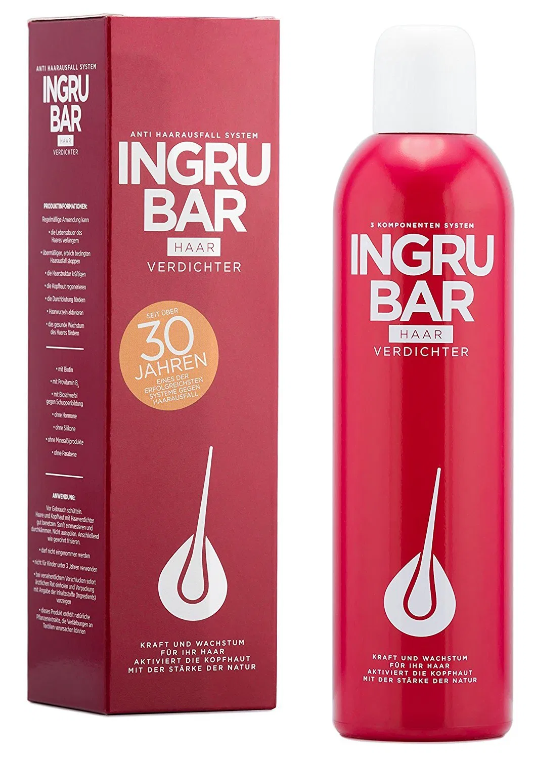 Сыворотка для утолщения волос INGRUBAR, 250 мл Ingrubar