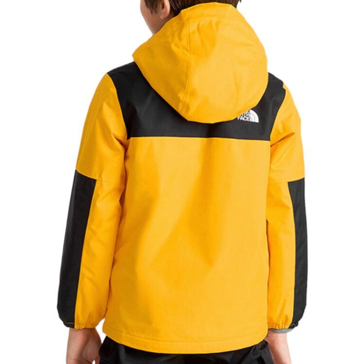 Детская куртка для активного отдыха The North Face, желтый — фото 4